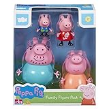 Peppa Pig 674 06666 - Set di figure familiari