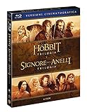 Lo Hobbit,Il Signore Degli Anelli (Box 6 Br) Trilogie Cinematografiche [Esclusiva Amazon]