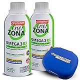 Enerzona Omega 3 RX 2 confezioni da 240 compresse + portapillole ● Integratore Alimentare a base di olio di pesce per il Controllo dei Trigliceridi ● ricco di EPA e DHA