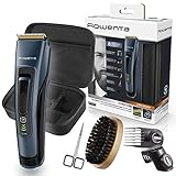 Rowenta TN4500F0 – Barbiere Signature + Kit barba lunga nero e blu