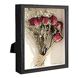 XTDMJ Cornice per foto 3D, 15 x 20 cm, cornice in legno profonda, da riempire 3D, con pannello in acrilico, da appendere alla parete o sulla scrivania, regalo per ricordi di famiglia, colore nero con