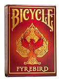 Bicycle Fyrebird, Mazzo di Carte da Collezione Unisex Bambini, colorato, único