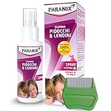 Paranix Spray Trattamento per Eliminare Pidocchi e Lendini, 100ml