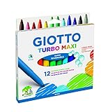 Giotto 0764 00 Turbo Maxi pennarelli, Vari