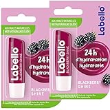 Labello blackberry shine - Balsamo per labbra, 4,8 g, 2 pcs