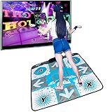 Szlsl88 di Ballo Tappetino per Wii, Gioco Dance Dance Revolution Tappetino, Anti Infilare Piede Stampa Danza Coperta per Wii
