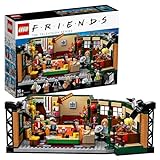 LEGO Ideas Central Perk, Set con l Iconico Caffè e 7 Minifigure Friends, Gadget per il 25° Anniversario della Serie TV, Costruzioni per Adulti, 21319