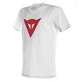 Dainese Speed Demon T-Shirt, Maglietta Uomo, bianco/rosso, L