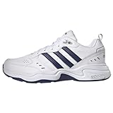 adidas Strutter Shoes, Sneaker Uomo, Ftwr White Dark Blue Matte Silver, 43 1/3 EU