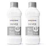 Stanhome Silver 2 pezzi Crema antiossidante per Argento, Cromo e Silver Plate