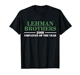 Lehman Brothers 2008 Employee Of The Year Maglietta