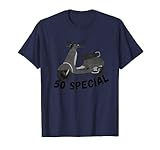 50 Special [Vespa] Per Vespisti e amanti delle moto scooter Maglietta