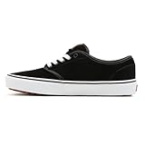 Vans Atwood VansGuard, Sneaker, Uomo, (Suede Fleece) Black/White, 44.5 EU