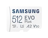 512GB Samsung Evo Plus MicroSDXC 130MB/s +Adapter