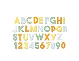 Sizzix 664385 Fustella Bigz XL, Alfabeto Spesso di Emily Tootle, Multicolore, Taglia unica