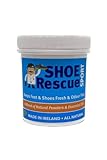 Polvere per scarpe 100g Elimina l odore di scarpe e piedi Sviluppato da un podologo registrato Shoe Rescue un rimedio deodorante naturale al 100%