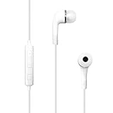 SAMSUNG Headset Cablato with Remote and Microphone - Not in Retail Packaging, bianco