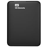 WD Elements Portable 1TB USB 3.0, Hard Disk ad Alta capacità, Archiviazione Extra, Nero