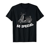 50 Special [Vespa] Per Vespisti e amanti delle moto scooter Maglietta