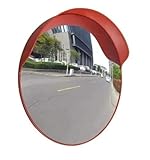Specchio stradale diametro 60 cm convesso per angoli con scarsa visibilità
