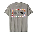 ESA European Space Agency Stati membri Maglietta