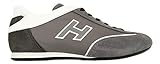 Hogan Olympia Sneaker da Uomo Grigia in Suede e Tessuto - HXM05201686 P9V1RS0 - Taglia 7½