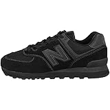 New Balance NB 574, Sneakers Uomo, Nero Triple Black Ete, 41.5 EU
