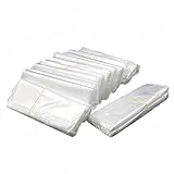 Boxonly Shrink Wrap Bags PVC Clear Heat Shrink Wrap 35 cmx45 cm Borsa a pellicola termorestringente a porta singola per imballaggio regali artigianali fai da te fatti a mano 100 pezzi