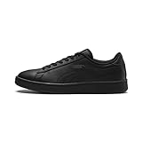 PUMA Unisex Kids  Fashion Shoes SMASH V2 L JR Trainers & Sneakers, PUMA BLACK-PUMA BLACK, 38.5