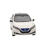 Modellismo Per Nissan Leaf Emissioni Zero Puro Veicolo Elettrico Simulazione In Lega Modello Di Auto Ornamento 1:43 Automodello da Collezione