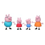 Peppa Pig, Peppa s Adventures, Peppa s Family, confezione da 4 personaggi giocattolo, con 4 personaggi della famiglia, 3 anni su