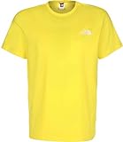 The North Face M S/S Simple Dome Te T-Shirt, Uomo, TNF Lemon, XS