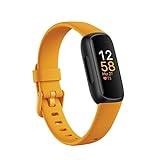 Fitbit Inspire 3,Black/Morning Glow, Activity Tracker Unisex-Adult, Sunset, One Size