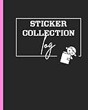 Sticker Collection Log: Record and Track Your Inventory of Stickers, Gifts for Planner Lovers