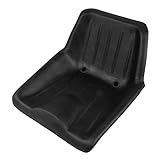 Ama Sedile Seat 1 tipo E in poliuretano autopellante nero: Sedile agricolo predisposto per guide, Schienale fisso