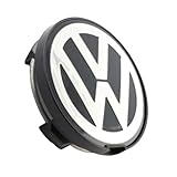 Pezzi di Ricambio Originali Volkswagen VW Copertura Mozzo Cerchioni in Alluminio (Passat, Sharan, T4) Coprimozzo