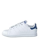 adidas Stan Smith C, Sneaker Unisex - Bambini e ragazzi, Bianco (Ftwr White/Ftwr White/Eqt Blue), 32 EU