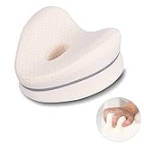 Dioxide Leg Pillow Morbido Cuscino Memory Foam per Gambe Aiuto Posizione Corretta per Dormire Contro Mal di Schiena e Problemi Posturali