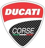 Adesivi riflettenti per casco Ducati Corse