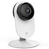 YI Home Camera 1080p ,Telecamera Wi-Fi Interno Compatibile con Alexa ,Telecamera IP per Bambini con Sensore Rilevamento Movimento,Notifiche Push in Tempo Reale,Audio Bidirezionale,Visione Notturna