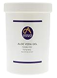 Absolute Aromas Gel Aloe Vera 1 kg - Gel lenitiva e idratante per pelle e capelli