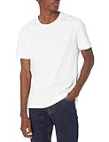 Goodthreads Short-Sleeve Crewneck Cotton T-Shirt, Bianco (White), Medium