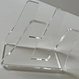 Portatovaglioli in acrilico Plexiglass trasparente da 5 mm di spessore