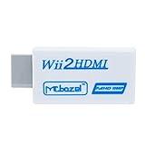 Mcbazel Wii Convertitore da Wii a HDMI, Wii Adattatore Video Full HD 1080P Video Convertiori con Audio da 3,5 mm