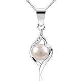 B.Catcher ciondolo in argento con perle collane di perle s925 collana a catena contenitore di argento sterlina
