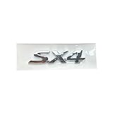 Emblem Adesivo per Suzuki SX4, Adesivi per Auto Logo Badge Decal Emblema Adesivo, Adesivo Logo Auto Emblema Decorazione, Decalcomanie Auto Accessori