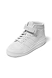 Adidas Forum Mid, Sneaker Uomo, Ftwr White/Ftwr White/Ftwr White, 43 1/3 EU