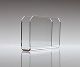 Agplex - Portatovaglioli piccolo in vetro acrilico - Porta tovaglioli da tavola in acrilico trasparente ideale per casa, bar, ristoranti