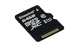 Kingston SDCS/64GBSP Canvas Select MicroSD, Velocità UHS-I di Classe 10, fino a 80 MB/s in Lettura, senza Adattatore SD