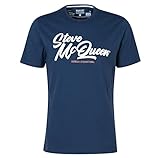 Barbour T-Shirt Uomo Blu Murrey Steve McQueen